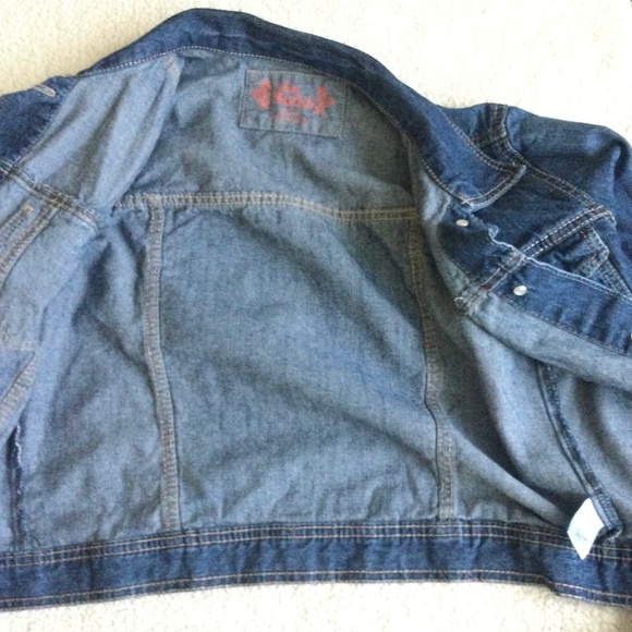 Mudd Denim Jean Jacket Juniors Girls - Size XL 16 - Picture 8 of 13